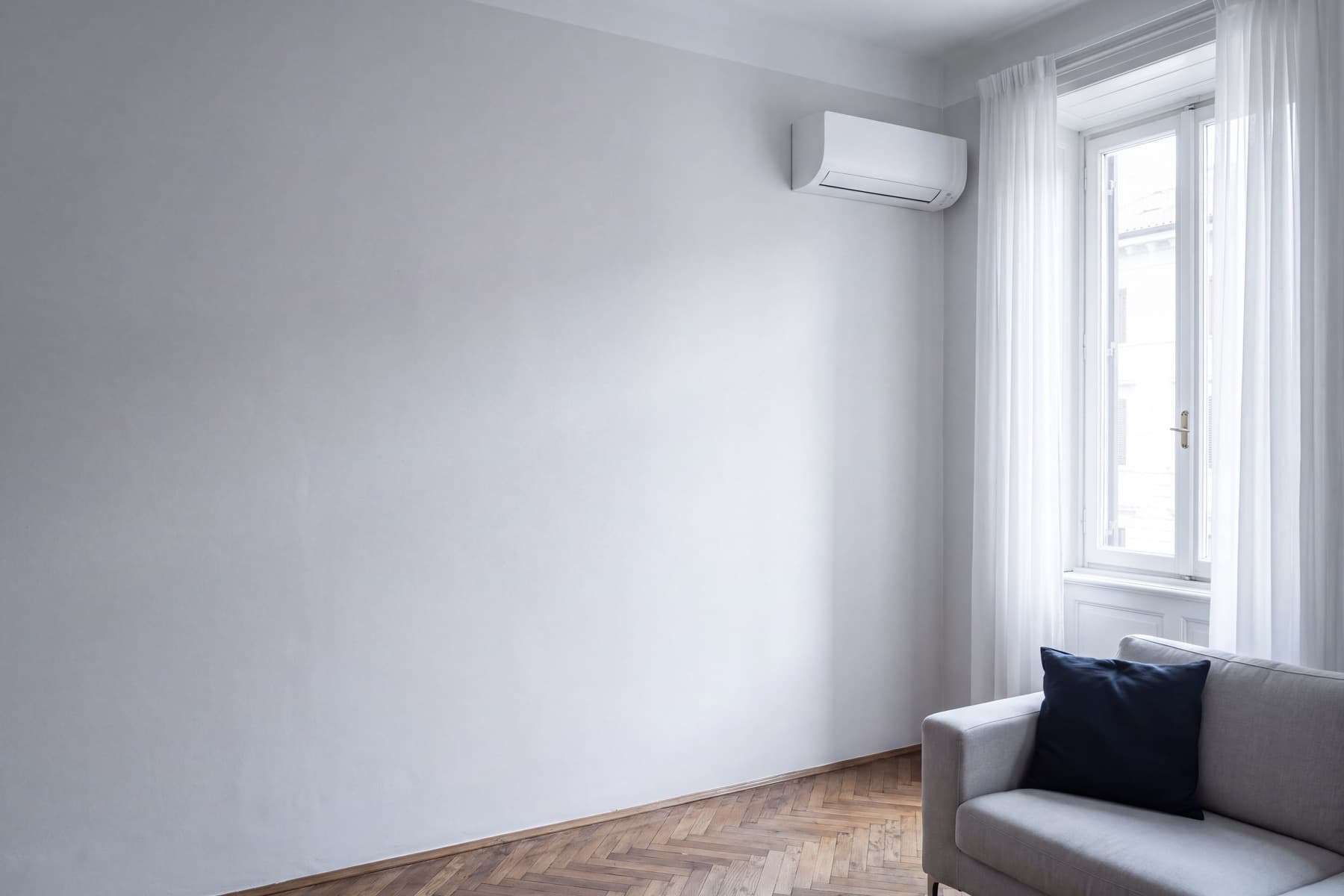 Manutenzione e sanificazione clima — esempio di installazione